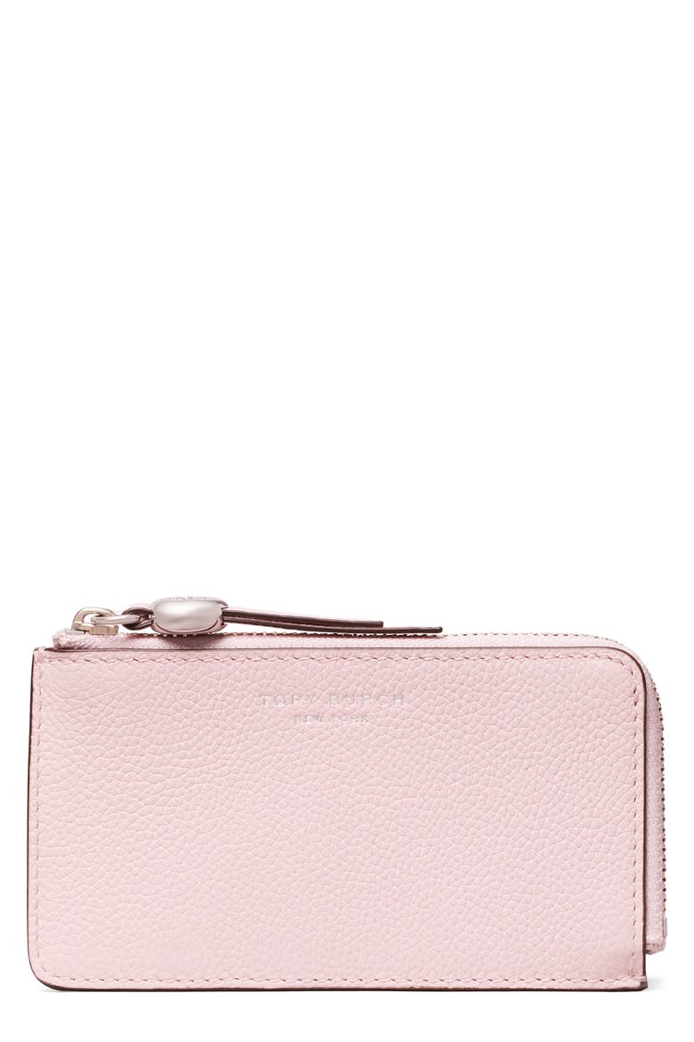 Zip Card Case, Main, color, ROSE MIST