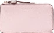 Tory Burch Romy Leather Zip Card Case