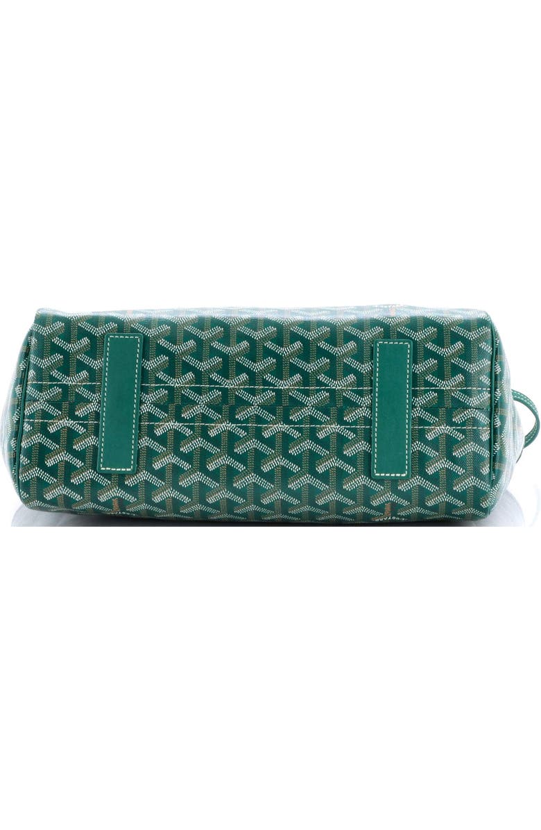 Pre-Owned Goyard Rouette Bag Coated Canvas PM, Alternate, color, Green
