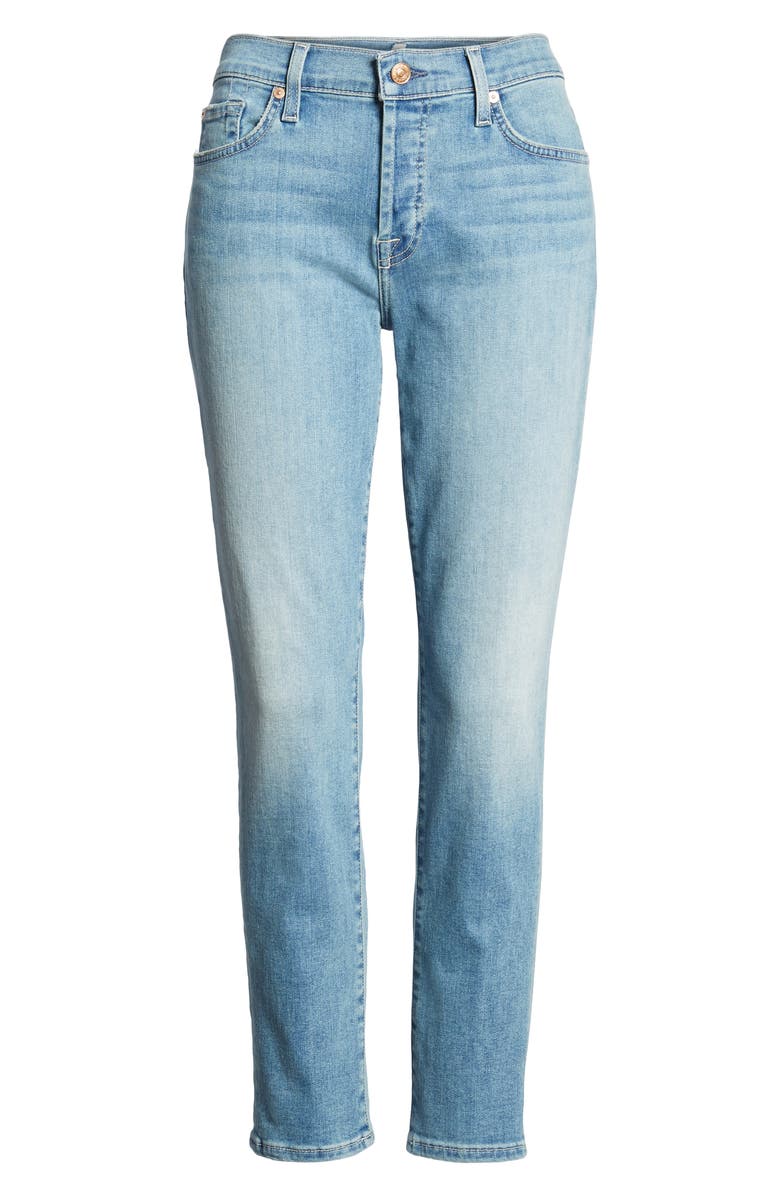 7 For All Mankind <sup>®</sup> Josefina Crop Boyfriend Jeans, Alternate, color, 