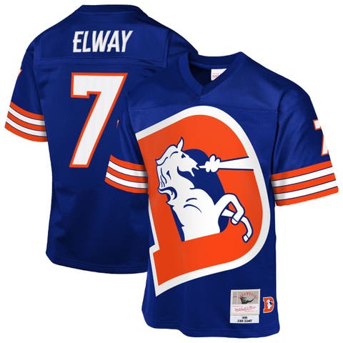 Youth Mitchell & Ness John Elway Royal Denver Broncos 1998 Throwback Fashion Jersey
