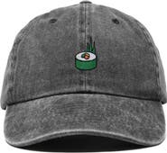 Dalix Sushi Roll Embroidered Dad Hat