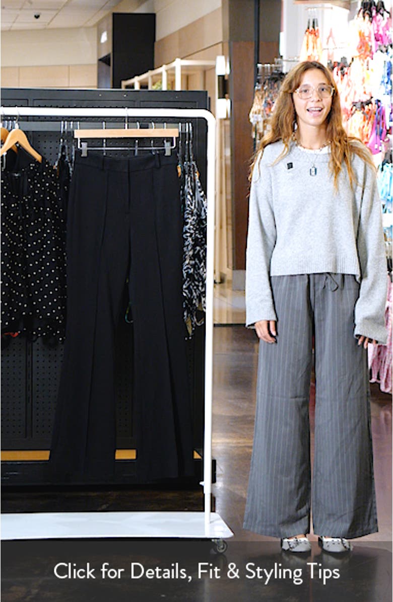 Seamed Flare Pants, sales video thumbnail