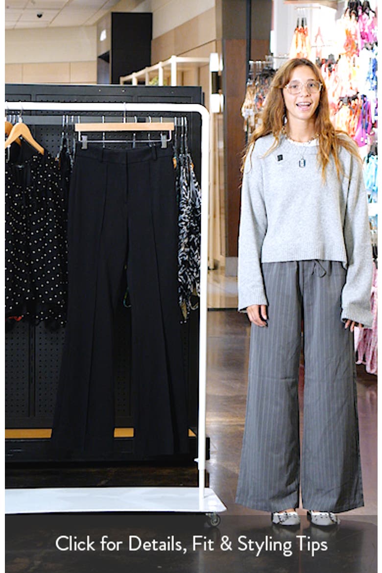Seamed Flare Pants video