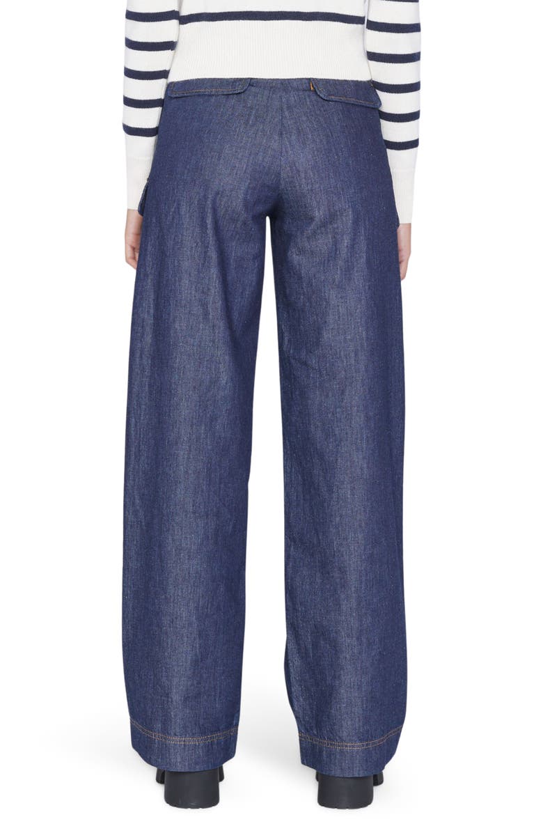 FRAME Relaxed High Waist Straight Leg Cargo Jeans, Alternate, color, 