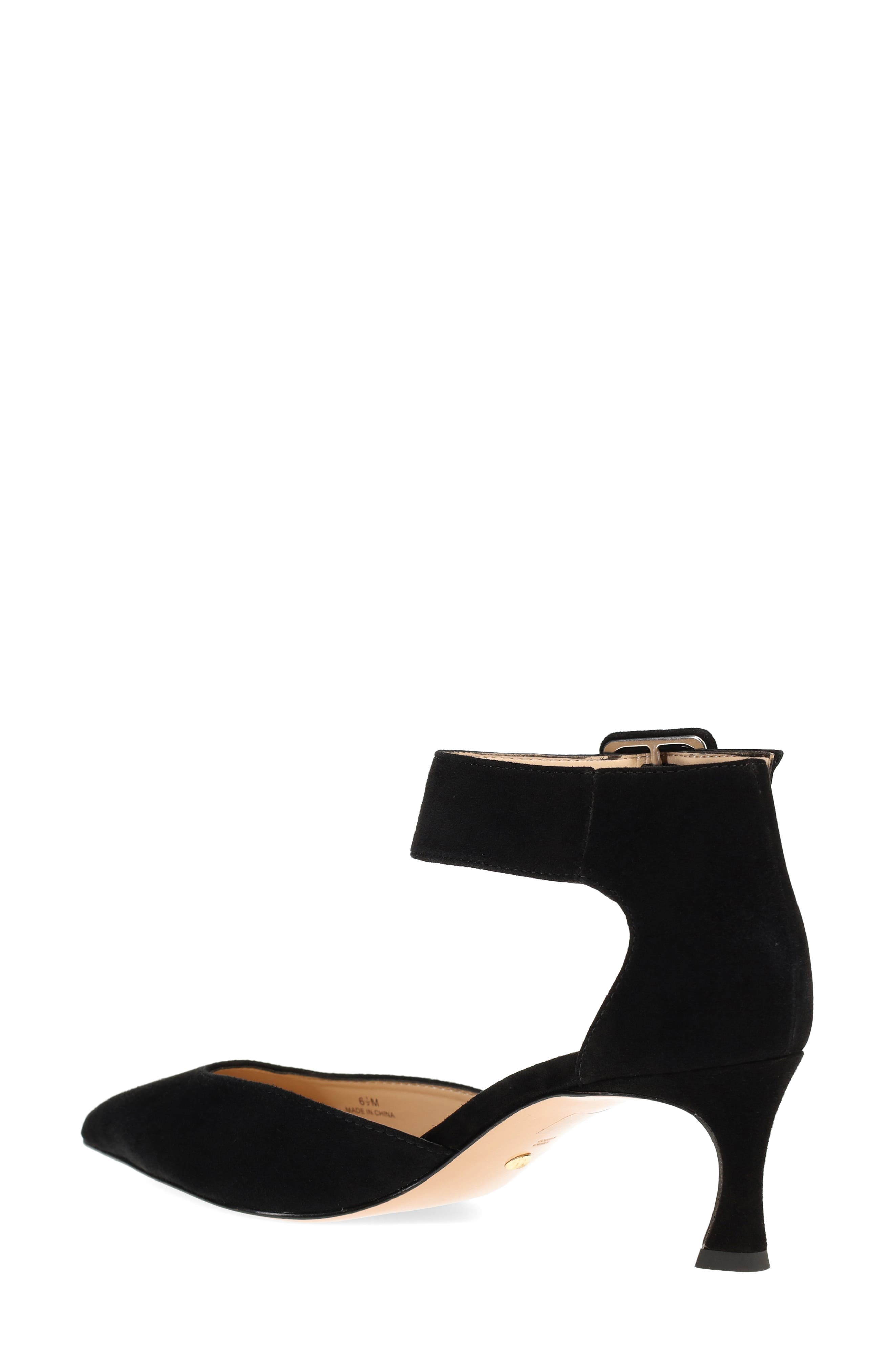 Pelle Moda Ciann Ankle Strap Pointed Toe Pump, Alternate, color, 