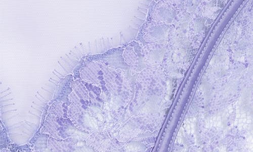 Hunkemoller Hunkemöller Charlie Mesh & Lace Bodysuit In Persian Violet