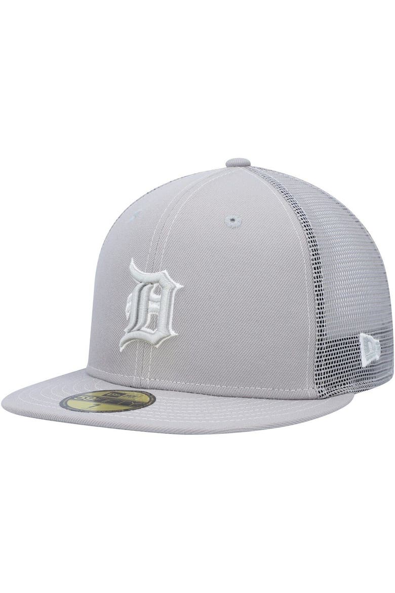 Men's New Era  Gray Detroit Tigers 2023 On-Field Batting Practice 59FIFTY Fitted Hat, Main, color, Gray