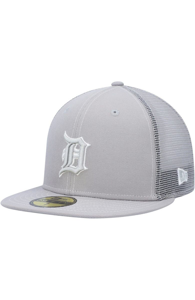 New Era Men's New Era  Gray Detroit Tigers 2023 On-Field Batting Practice 59FIFTY Fitted Hat, Main, color, 