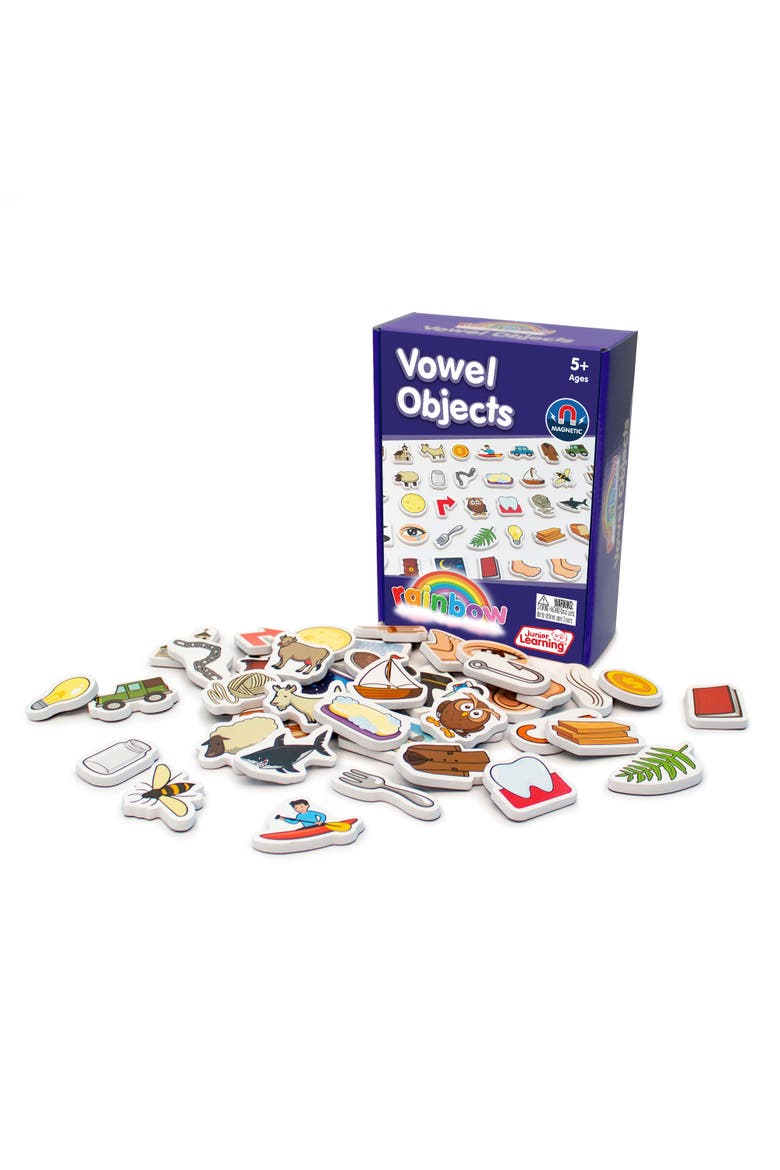 Vowel Objects Educational Aid, Main, color, Multicolored