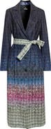 Missoni Ombré Zigzag Long Coat