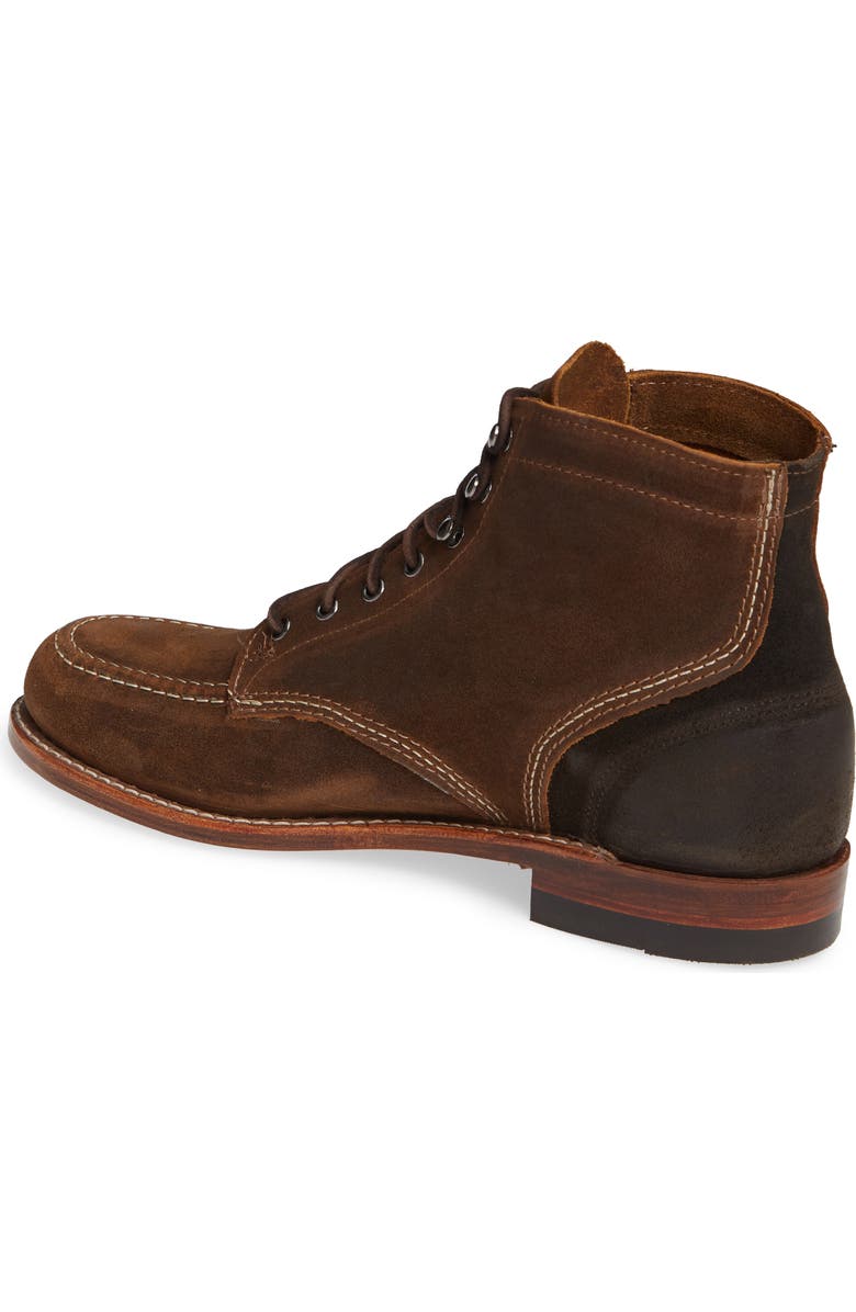 Wolverine 1000 Mile 1940 Apron Toe Boot, Alternate, color,