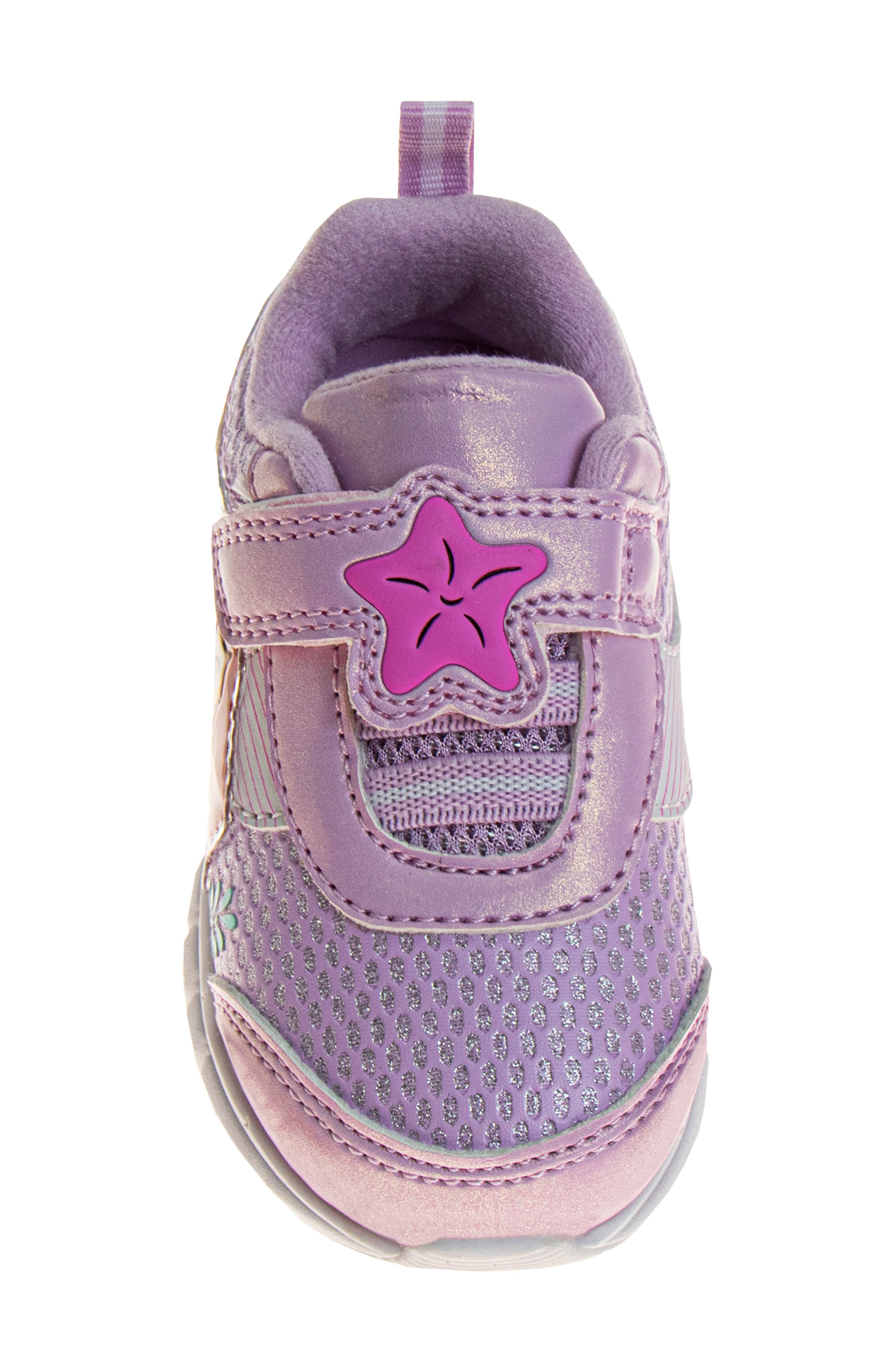JOSMO Kids' The Little Mermaid Sneaker, Alternate, color, Pink