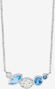 Dower & Hall 'Serenity' Tutti Frutti Bar Necklace