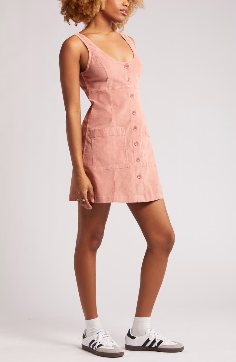 BP. Corduroy Jumper Dress, Alternate, color, 