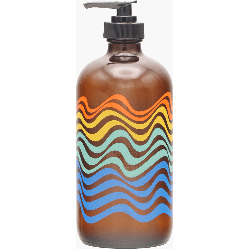 Bathing Culture Mind And Body Wash Refillable Glass Body Wash In Break Water
