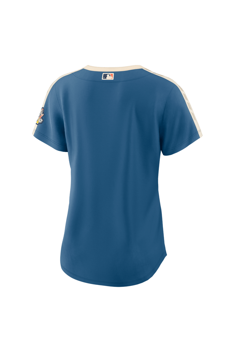 Women's Nike  Mineral Blue Milwaukee Brewers 2026 City Connect Stadium Jersey, Alternate, color, Mineral Blue