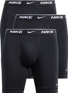 Nike 3-Pack Essential Stretch Cotton Long Boxer Briefs