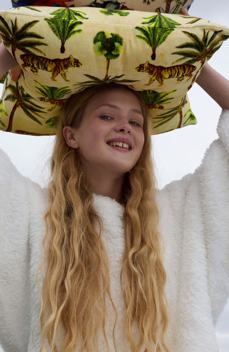 Sunday Citizen Tiger Throw Pillow, Alternate, color, 