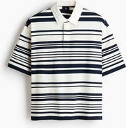 H&M Loose Fit Cotton Polo Shirt