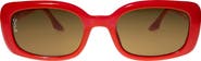 OTRA Daisy 43mm Square Sunglasses