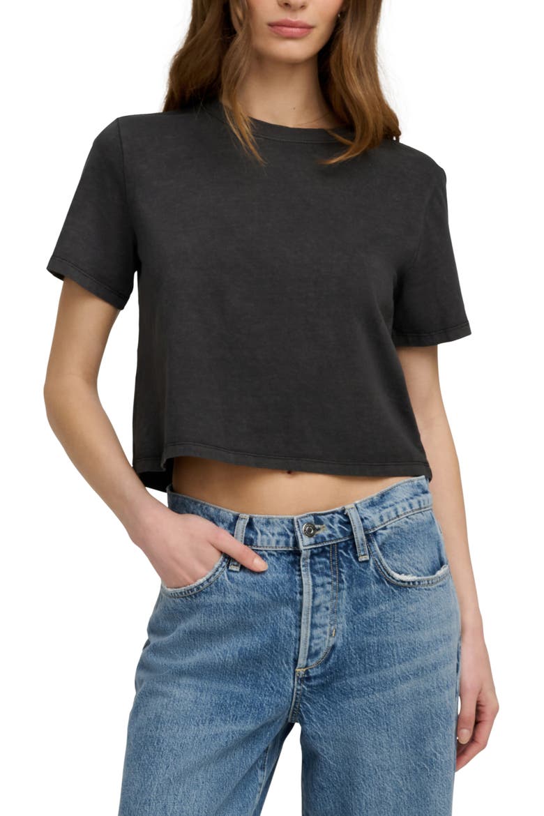 The Favorite T-Shirt, Alternate, color, DISTRESS BLACK