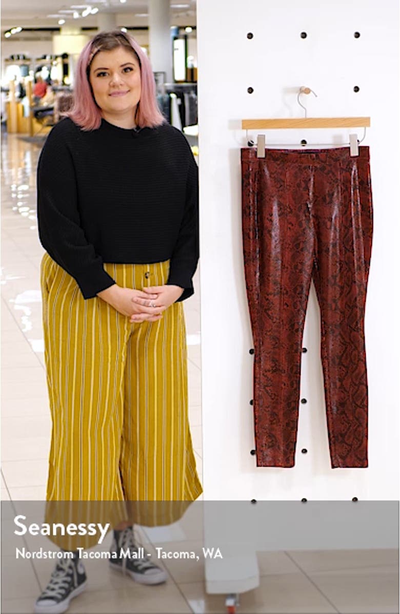 Fired Up Snakeprint Leggings, sales video thumbnail
