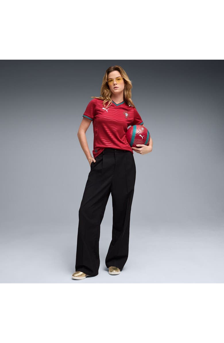 PUMA Women's Puma Red Portugal National Team 2026 Home Replica Jersey, Alternate, color, Red