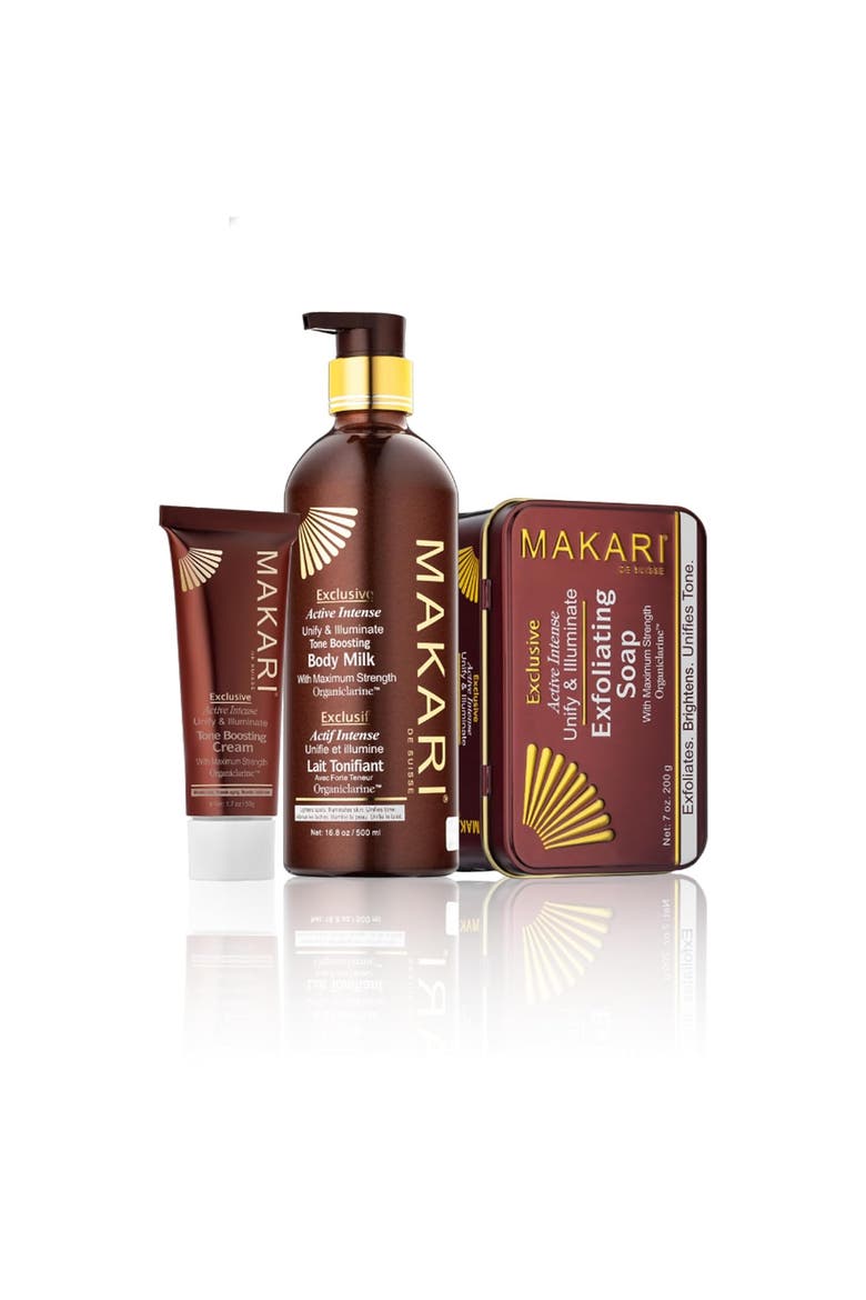 Makari Exclusive Milk, Soap & Cream - Skin Care Set, Main, color, None