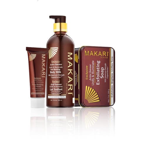 Makari Exclusive Milk, Soap & Cream - Skin Care Set