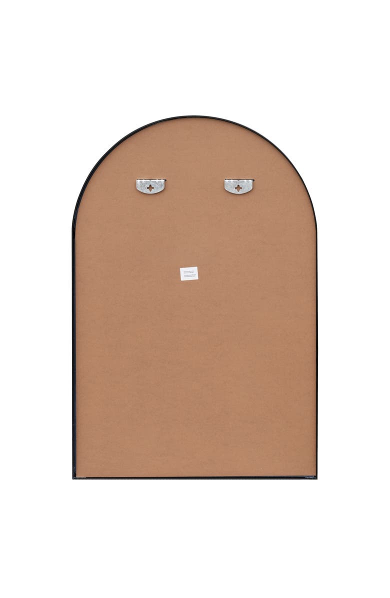 JONATHAN Y Elodie Medium Arched Metal Framed Wall Mounted Mirror, Alternate, color, 