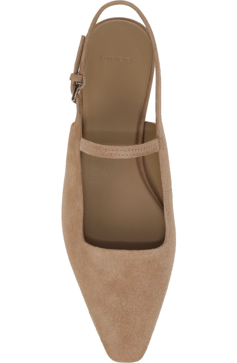 Vince Allie Slingback Pump, Alternate, color, Dune Suede