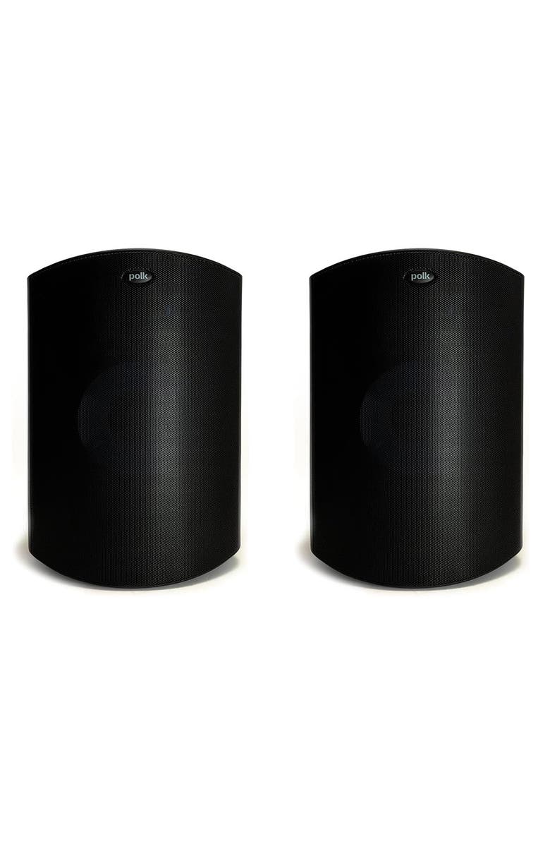 Polk Audio Atrium 8 All Weather Outdoor Loudspeakers - Pair, Alternate, color, Black