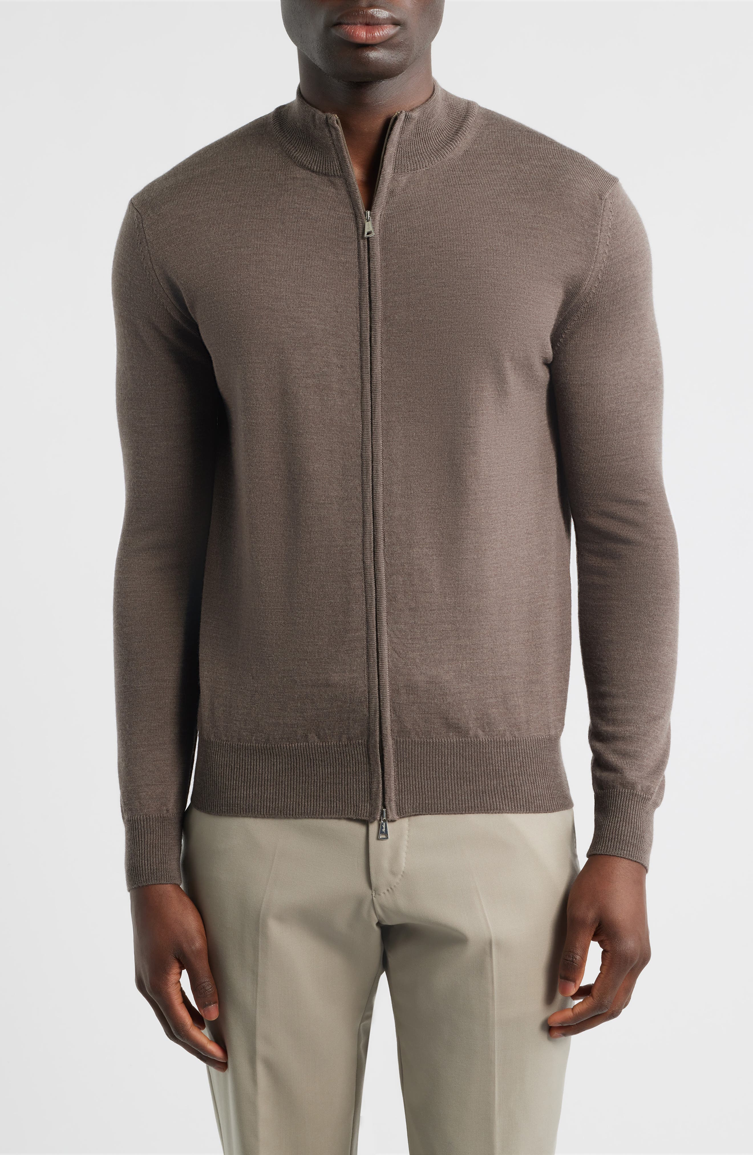 Cashwool Full Zip Sweater