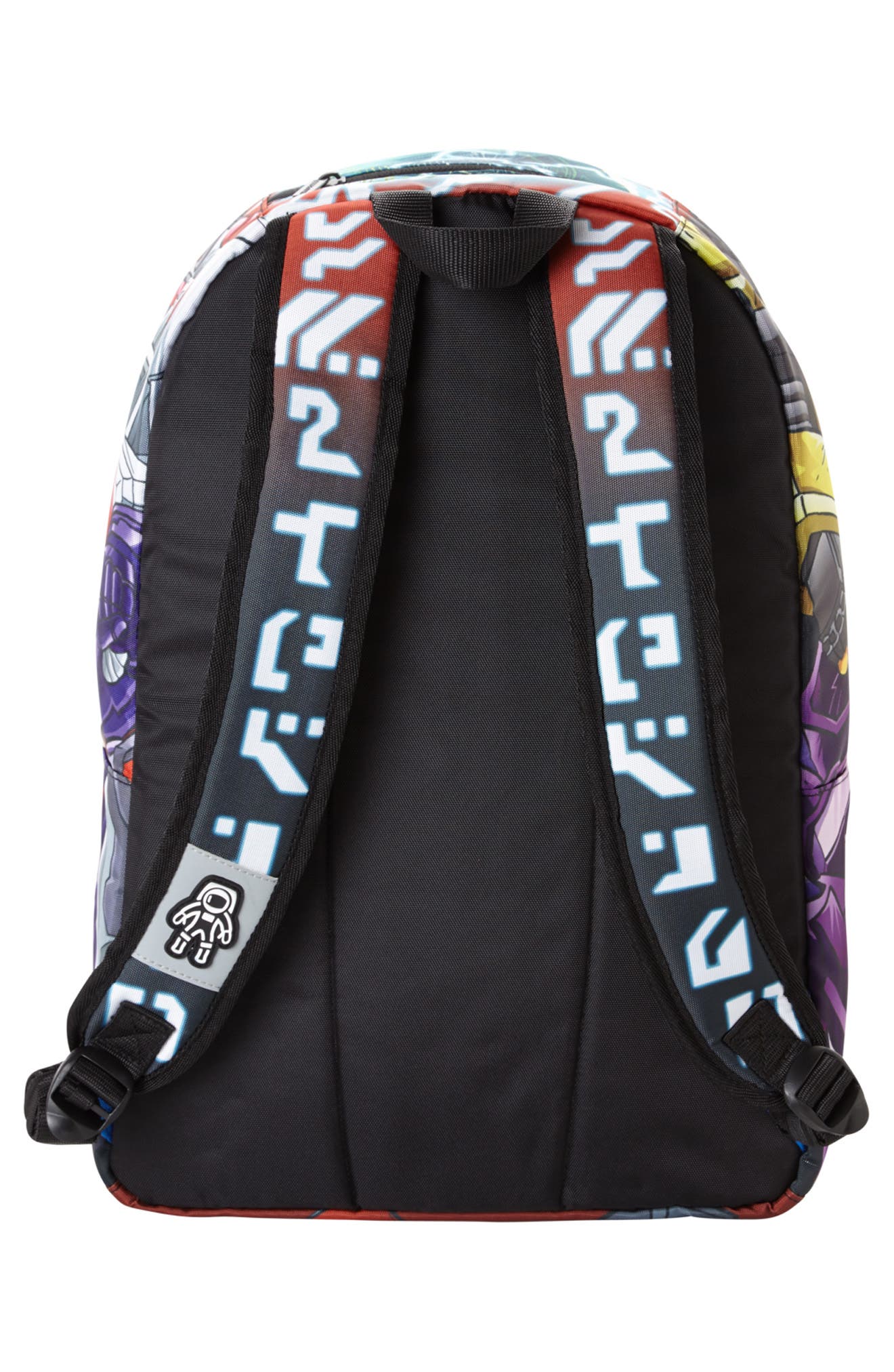 Space Junk Kids' Retro Graphic Twill Backpack, Alternate, color, 