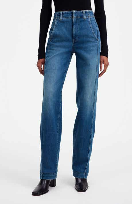 Madewell Tapered Seamed Jeans