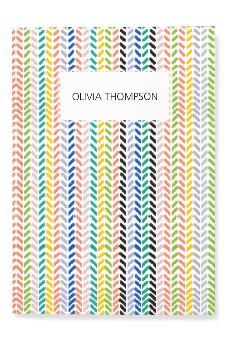 Personalized Happiness Rainbow Journal, Main, color, MULTI COLOR