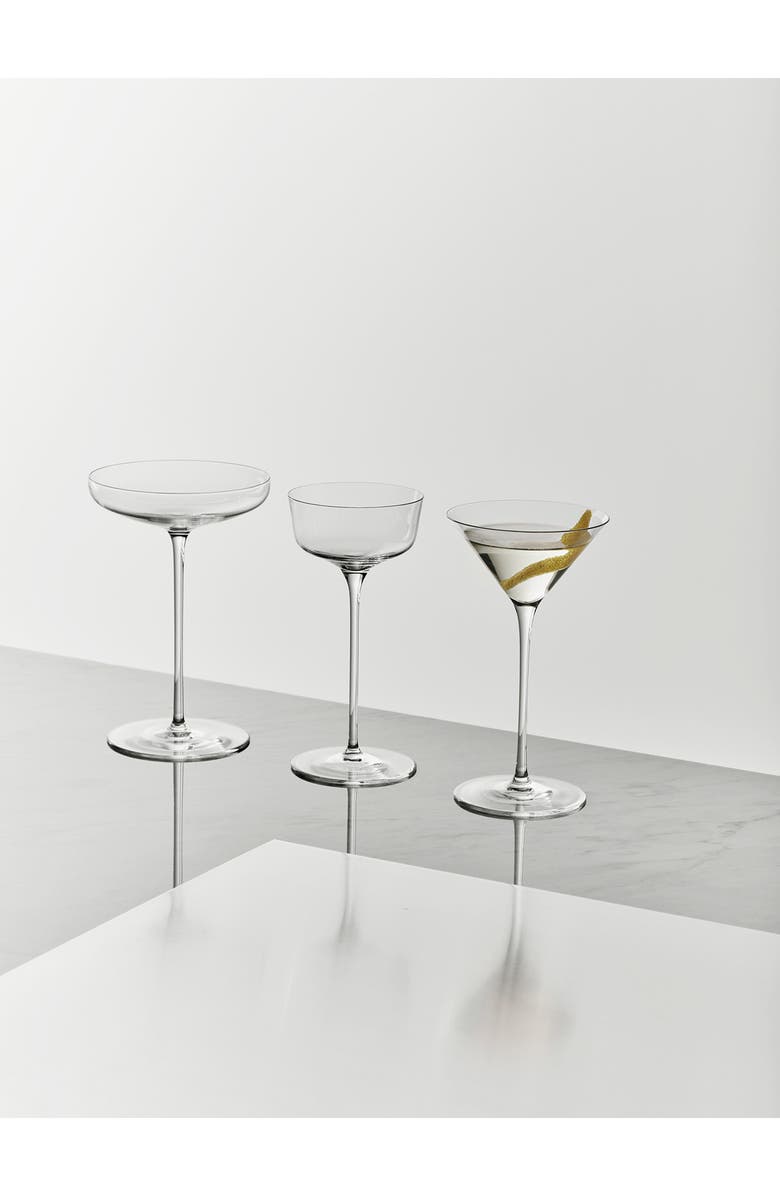 Orrefors Frantzén Set of 2 Coupe Glasses, Alternate, color, Clear