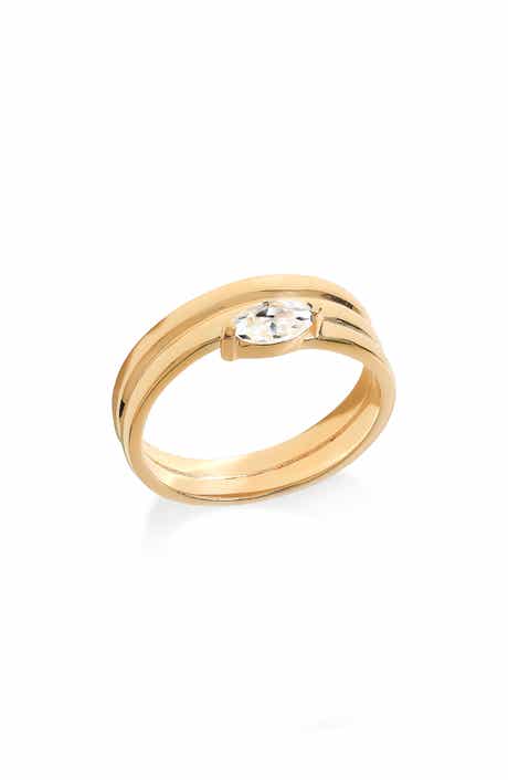 East-West Marquise Ring