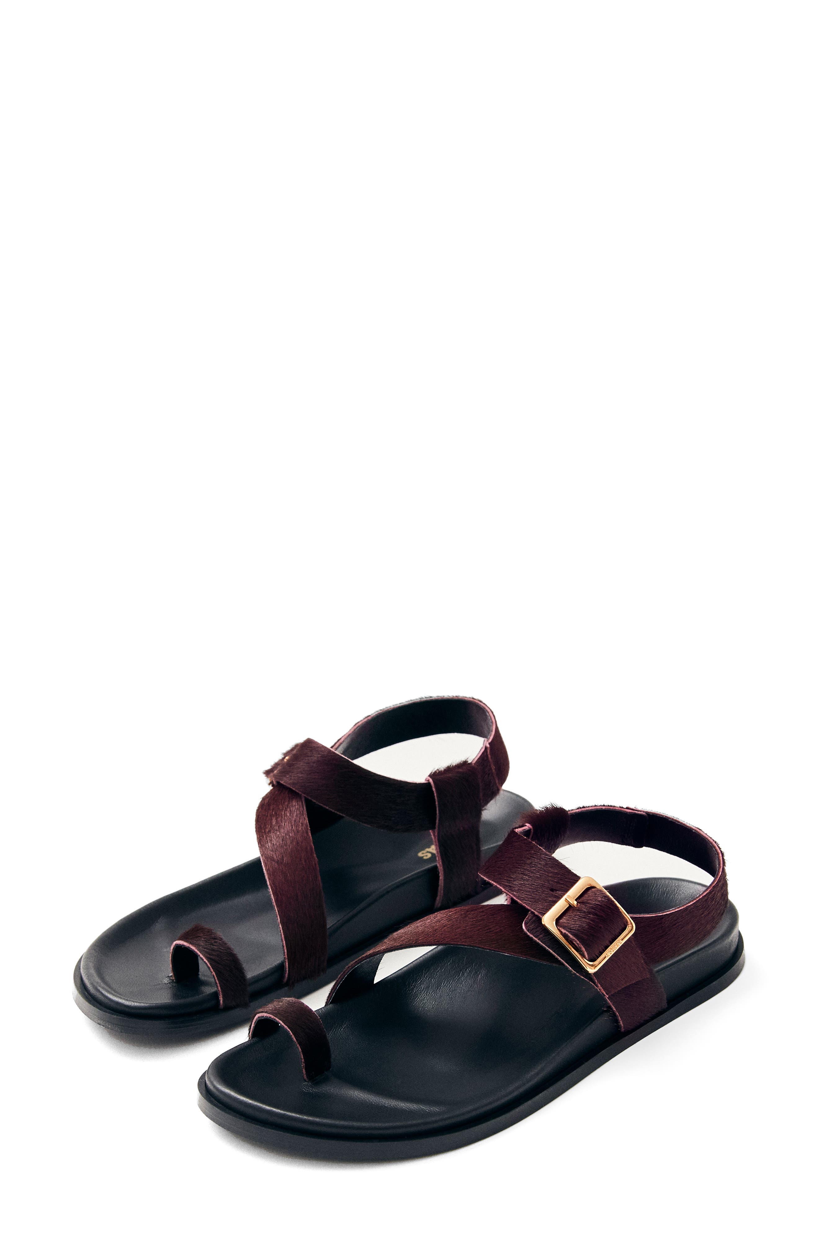 ALOHAS Siren Genuine Calf Hair Sandal