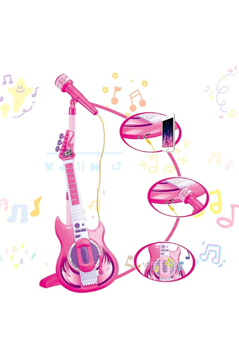MP3 Guitar Set, Alternate, color, Purple