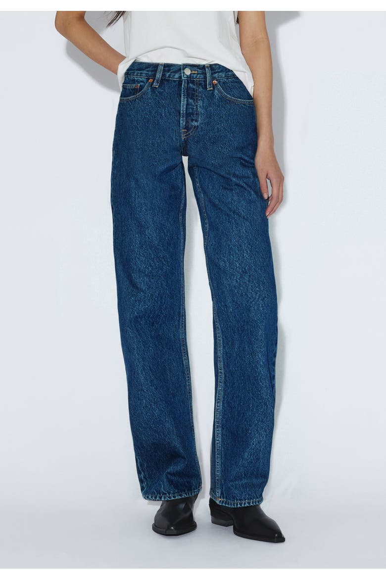 Nika Mid Straight Jeans, Alternate, color, Stream Dark Retro Vintage