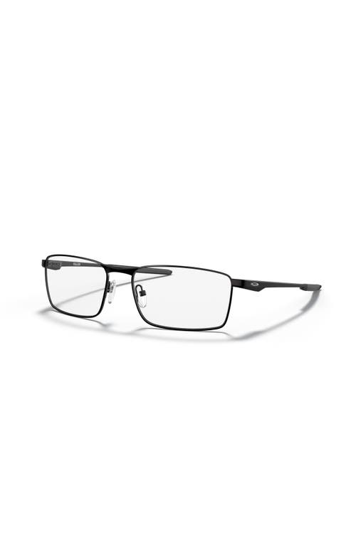 Oakley 55mm Rectangle Optical Glasses In Black