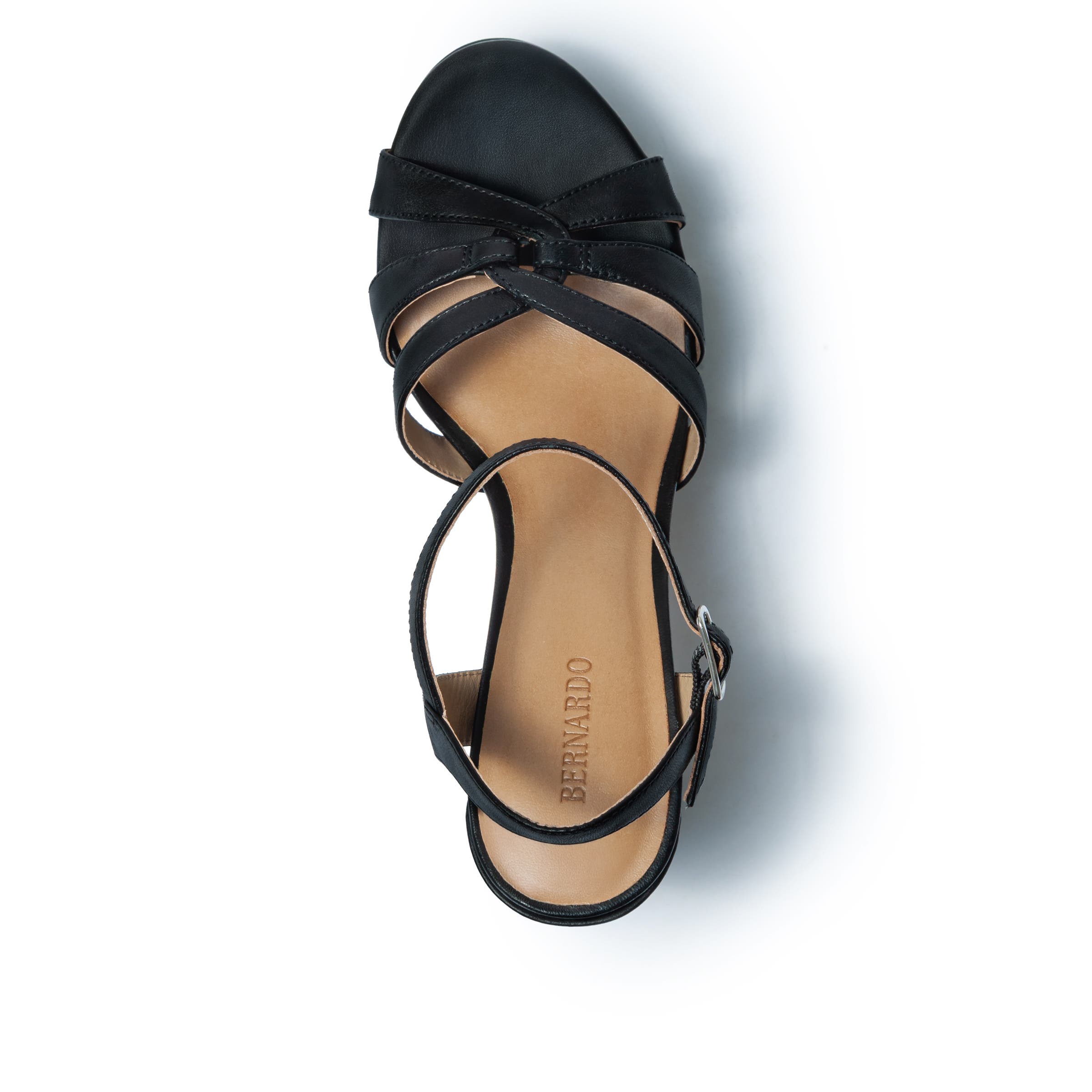 Bernardo Footwear Vittoria Platform Sandal, Alternate, color, Black