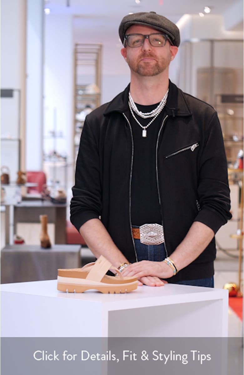 Cushion Vista Higher Lennox Platform Flip Flop, sales video thumbnail