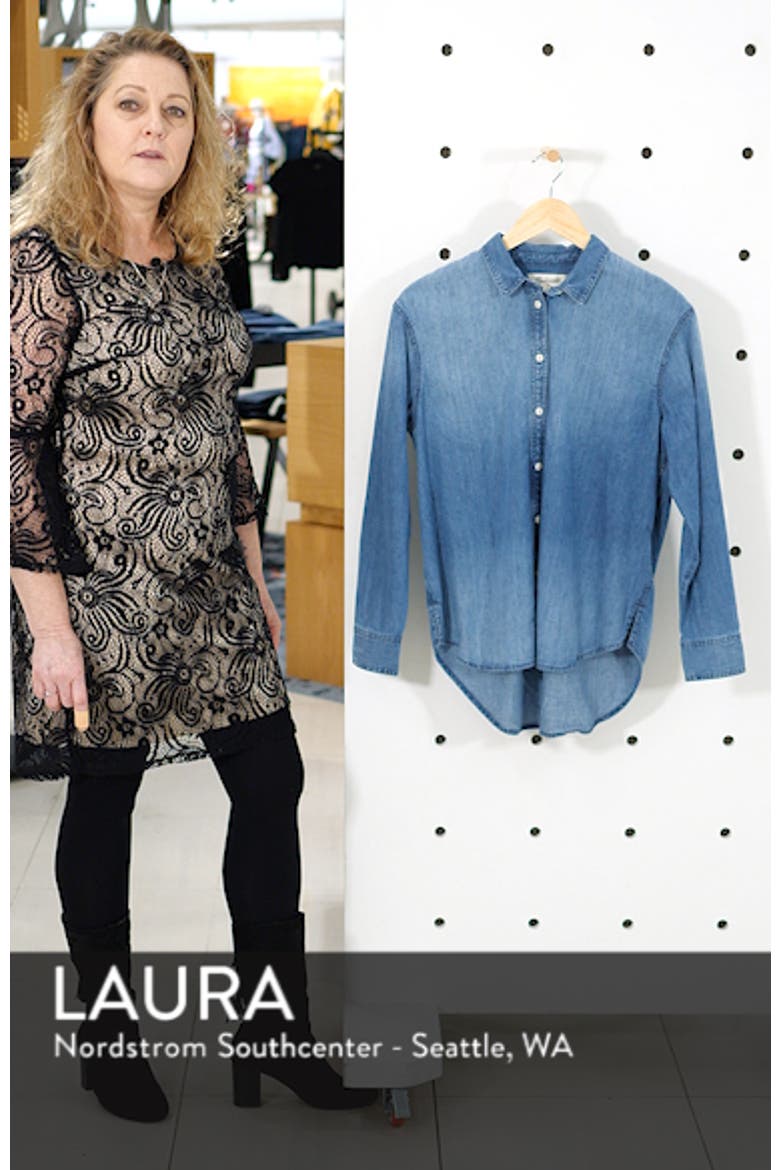 Denim Oversize Ex-Boyfriend Shirt video