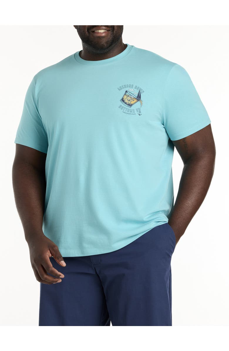 vineyard vines Big & Tall Anchors Down Bottoms Up Graphic Tee, Main, color,