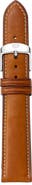 MICHELE 18mm Leather Watch Strap