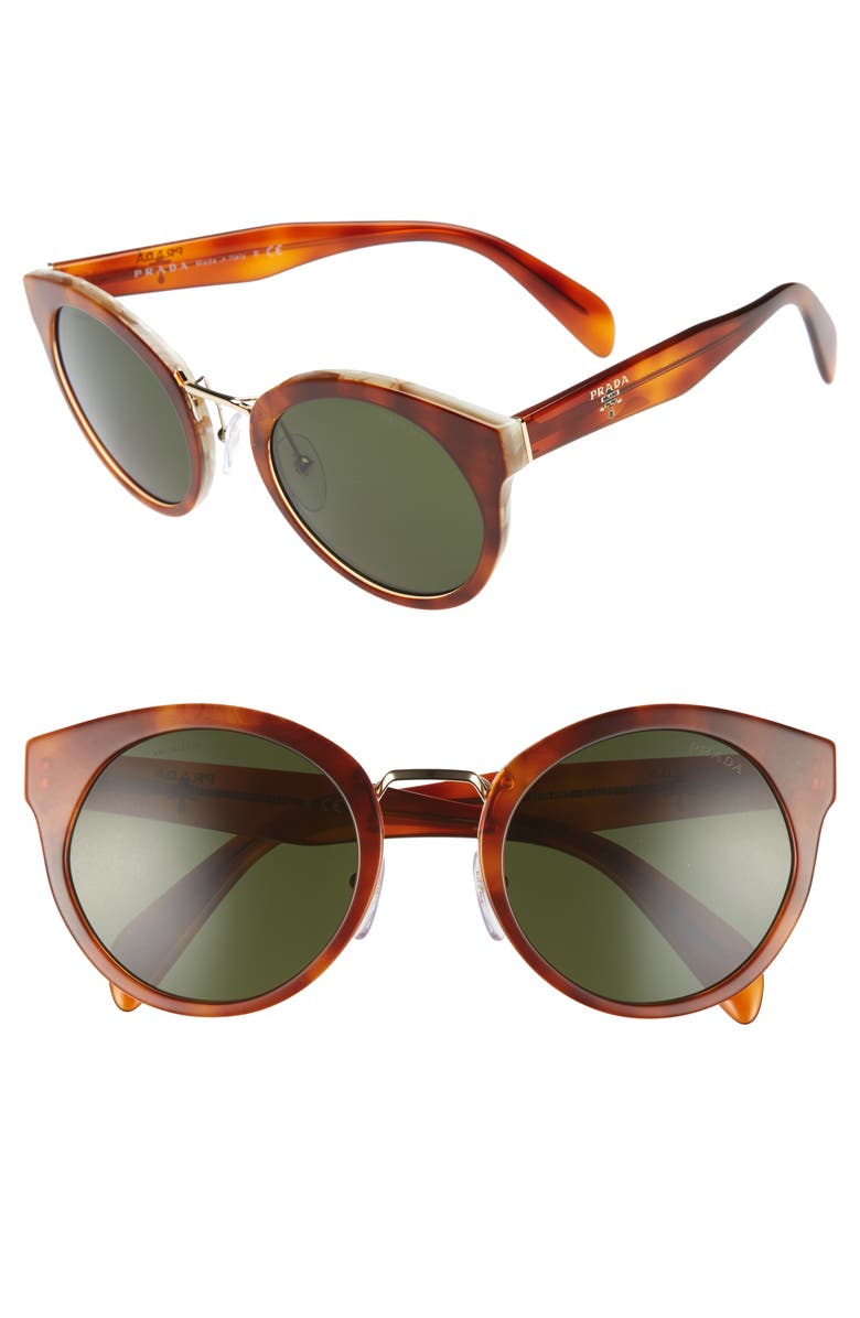 Prada 53mm Cat Eye Sunglasses, Main, color, 