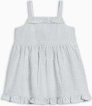 KENDI by Colored Organics Organic Juliette Seersucker Tank Dress